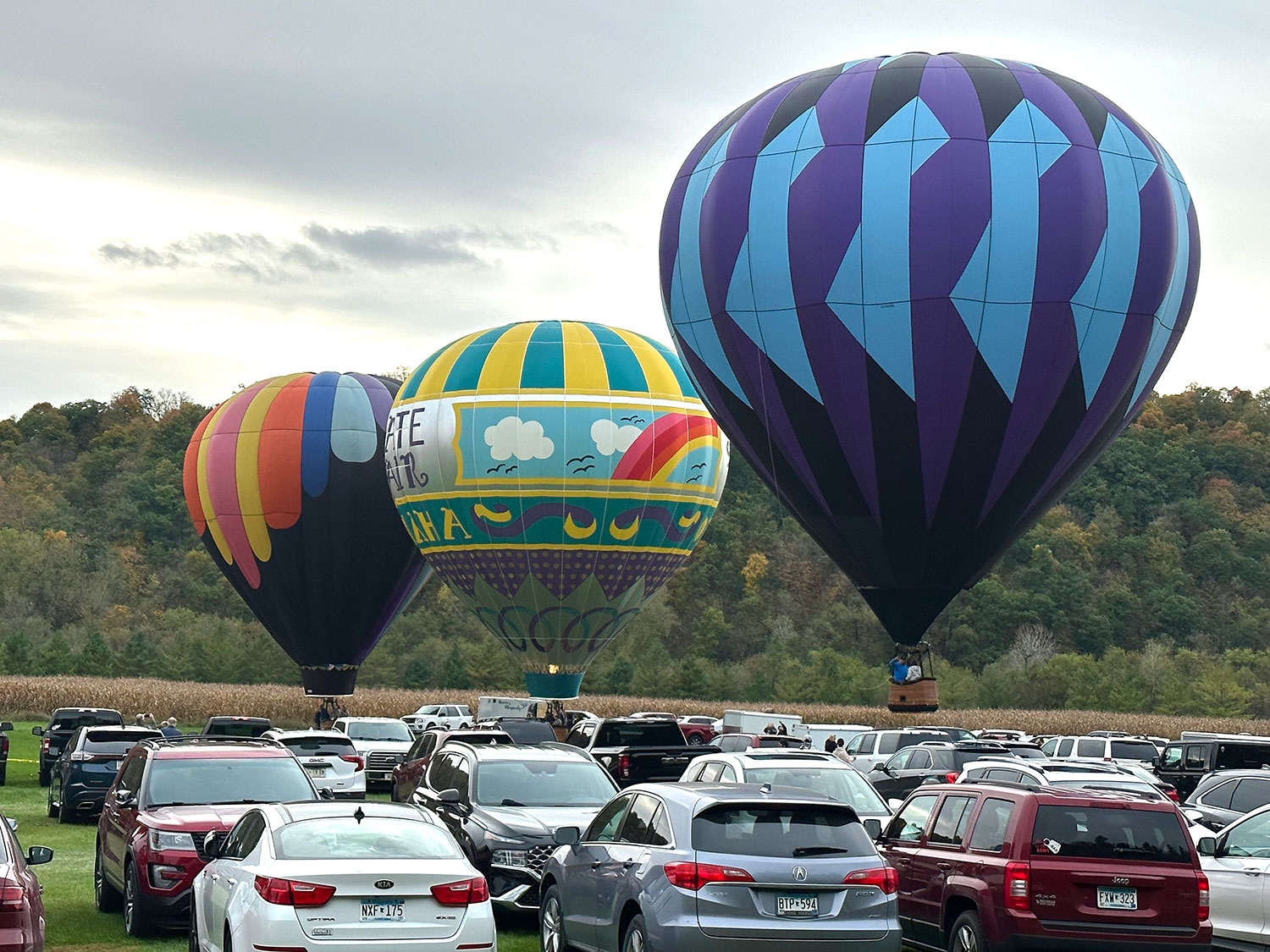 One of our neighbors with a lot of hot air!