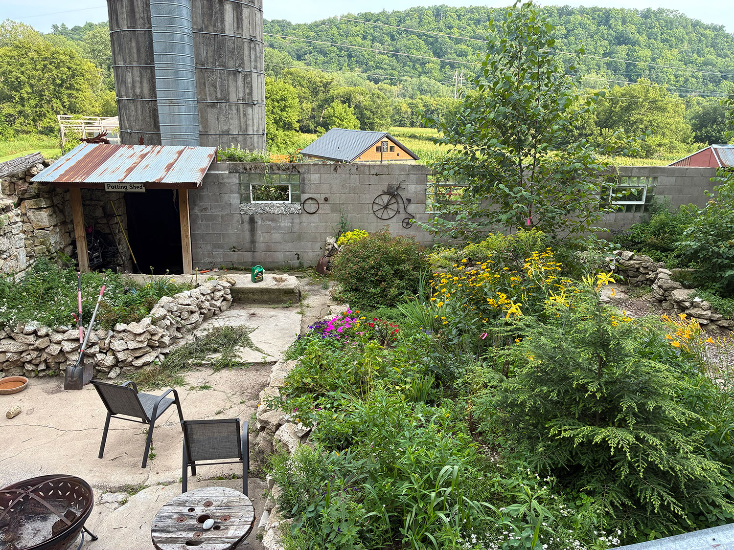 The Milkhouse Gardens (once a barn)