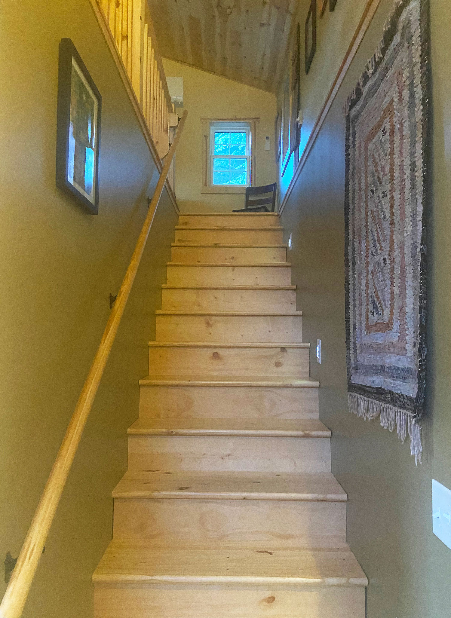 Stairway to the loft