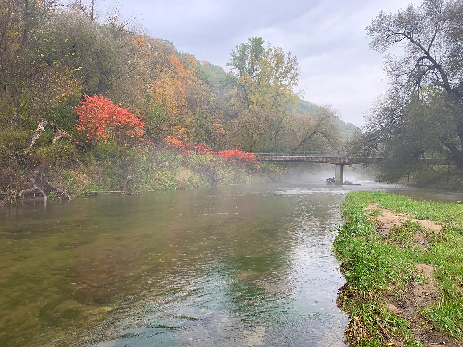 ½ mile down the road from the cottage